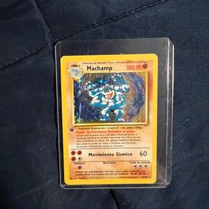Machamp pokemon card
